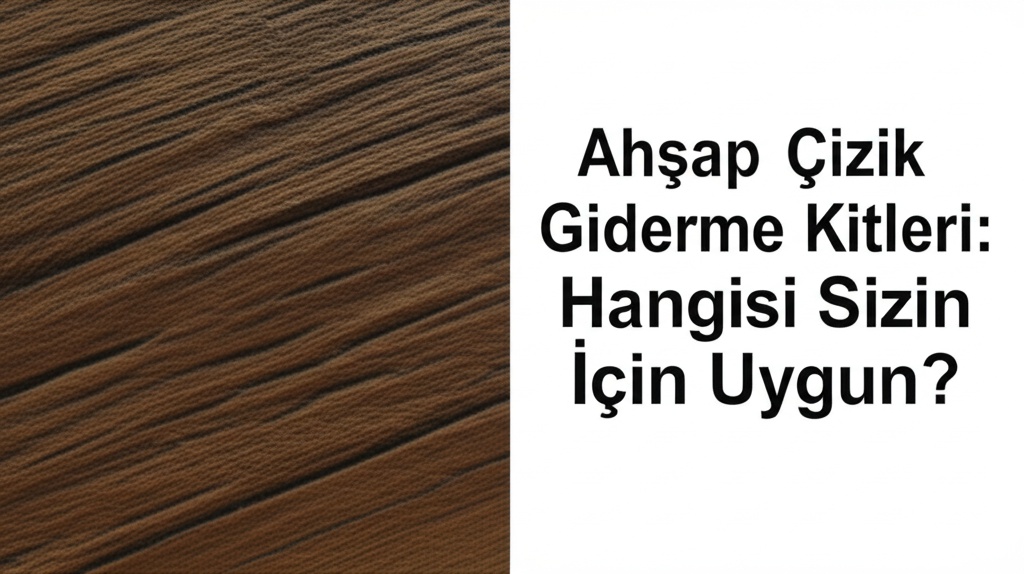 Ahşap Çizik Giderme Kitleri: Hangisi Sizin İçin Uygun?