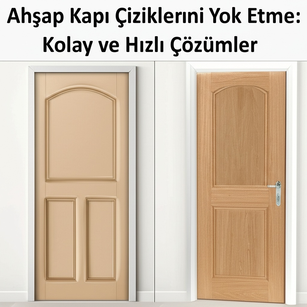 Ahşap Kapı Çiziklerini Yok Etme: Kolay ve Hızlı Çözümler