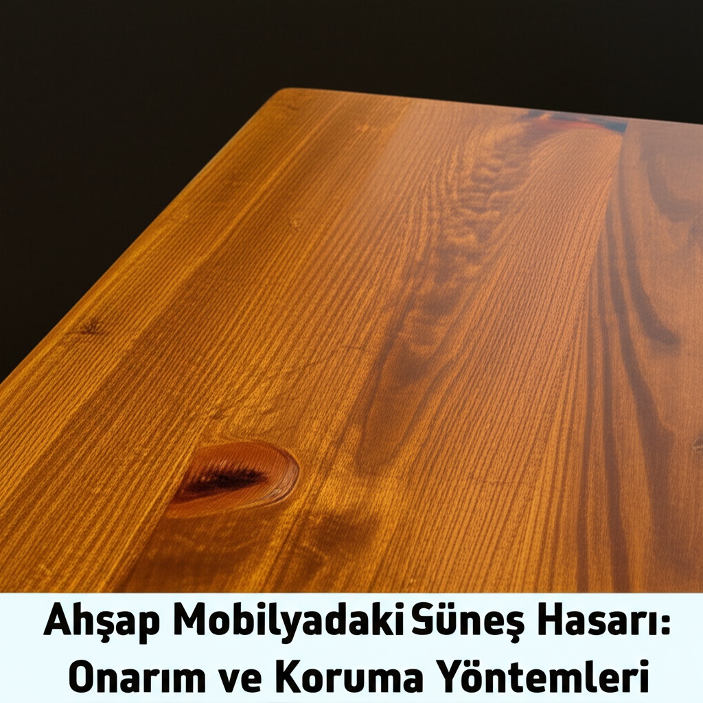 Ahşap Mobilyadaki Güneş Hasarı: Onarım ve Koruma Yöntemleri
