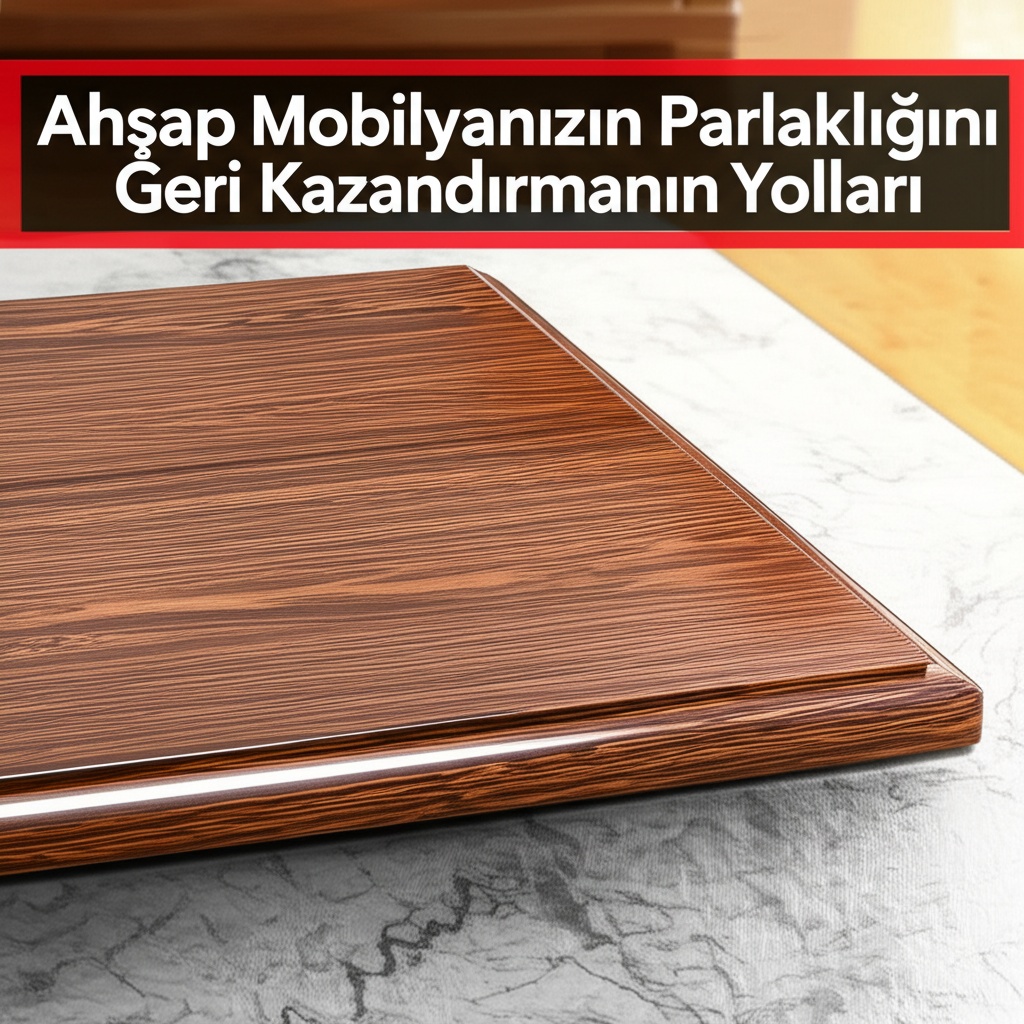 Ahşap Mobilyanızın Parlaklığını Geri Kazandırmanın Yolları