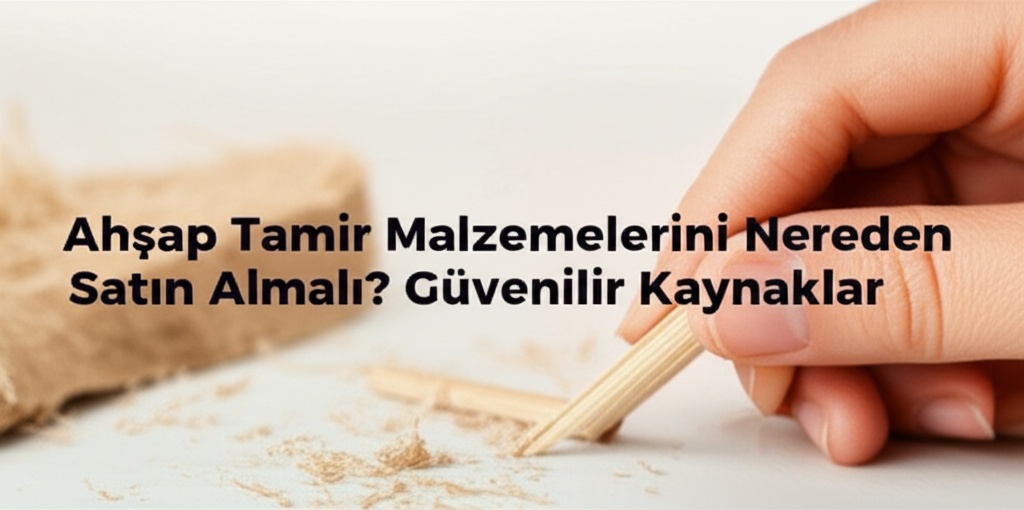 Ahşap Tamir Malzemelerini Nereden Satın Almalı? Güvenilir Kaynaklar