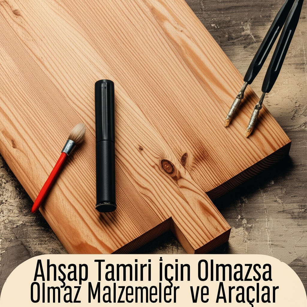 Ahşap Tamiri İçin Olmazsa Olmaz Malzemeler ve Araçlar