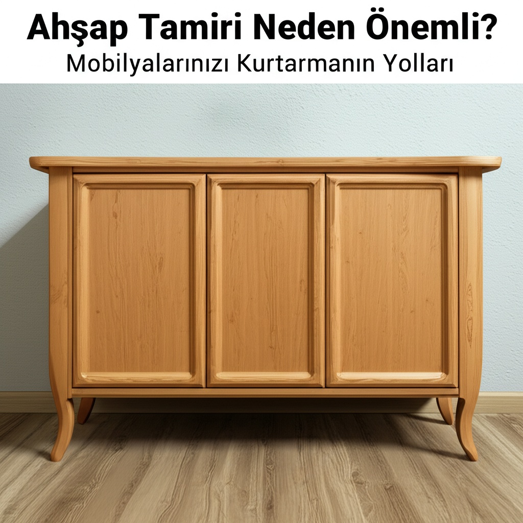 Ahşap Tamiri Neden Önemli? Mobilyalarınızı Kurtarmanın Yolları