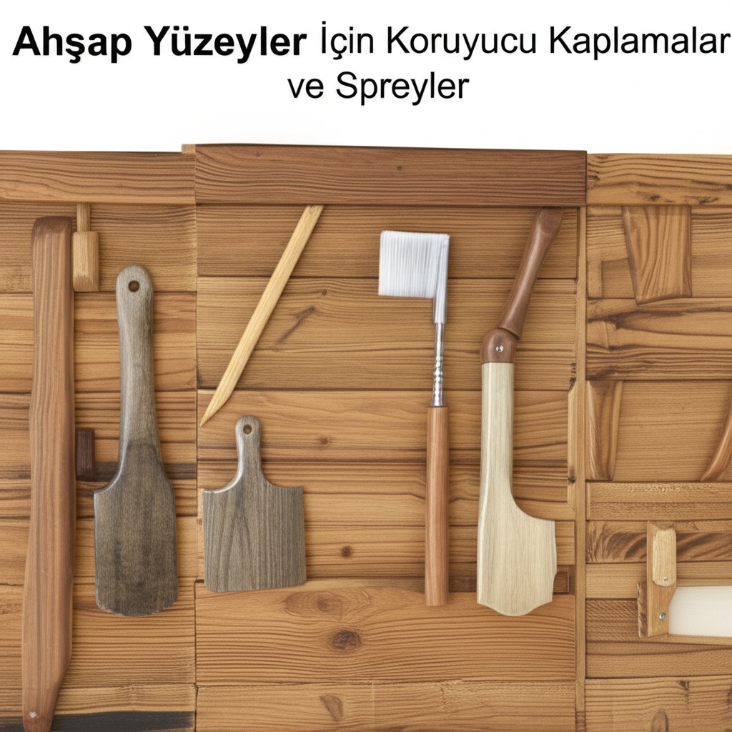 Ahşap Yüzeyler İçin Koruyucu Kaplamalar ve Spreyler