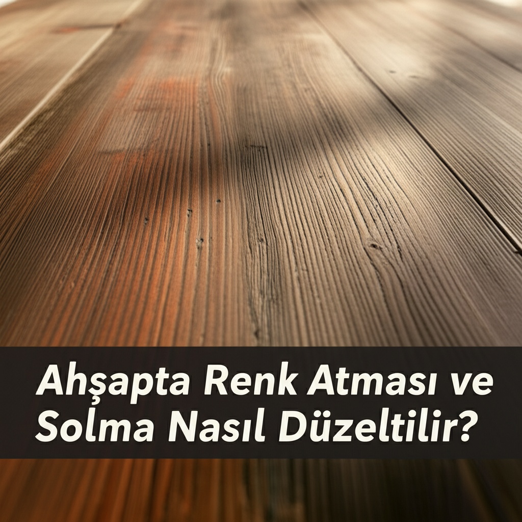 Ahşapta Renk Atması ve Solma Nasıl Düzeltilir?
