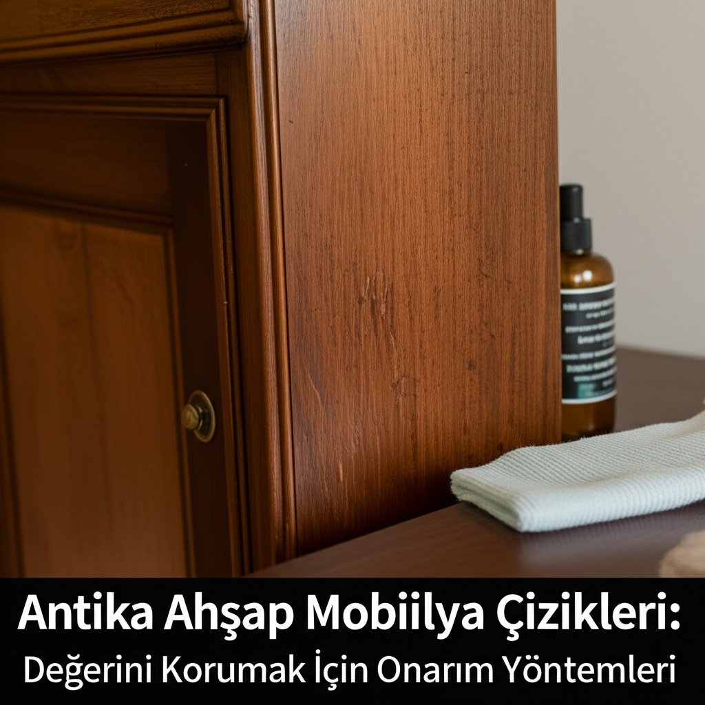 Antika Ahşap Mobilya Çizikleri: Değerini Korumak İçin Onarım Yöntemleri