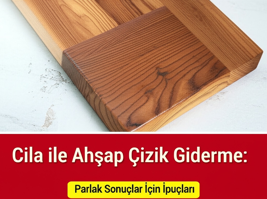 Cila ile Ahşap Çizik Giderme: Parlak Sonuçlar İçin İpuçları