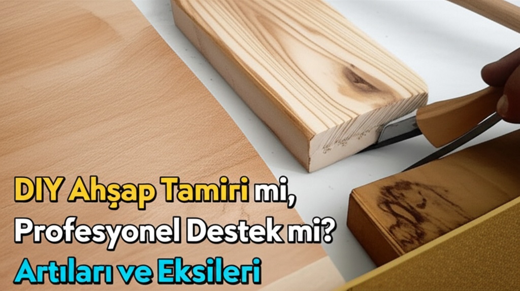 DIY Ahşap Tamiri mi, Profesyonel Destek mi? Artıları ve Eksileri