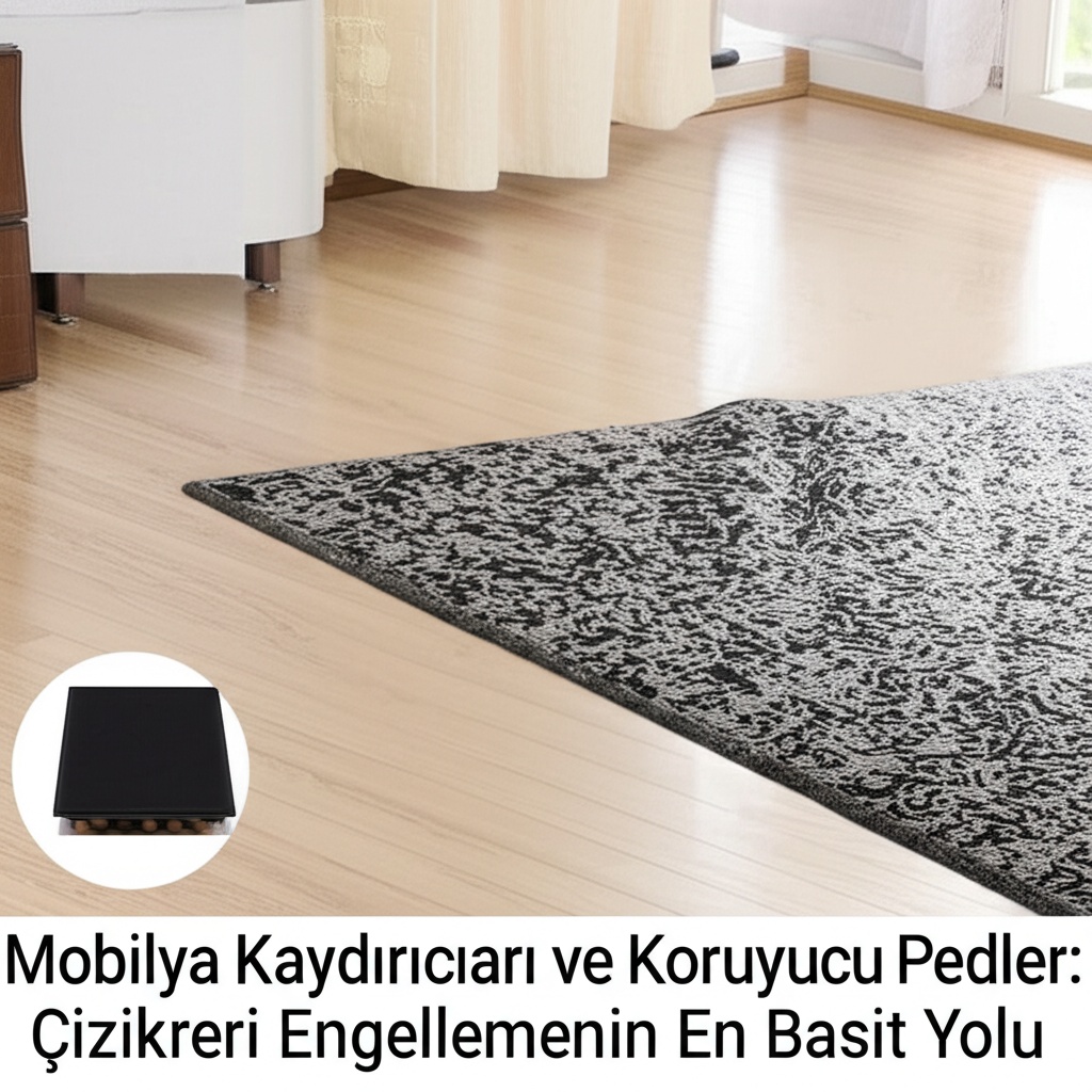 Mobilya Kaydırıcıları ve Koruyucu Pedler: Çizikleri Engellemenin En Basit Yolu
