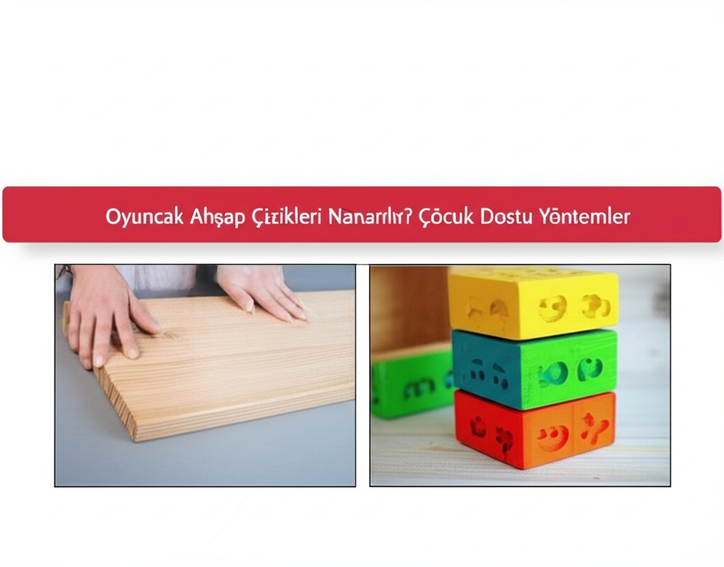 Oyuncak Ahşap Çizikleri Nasıl Onarılır? Çocuk Dostu Yöntemler