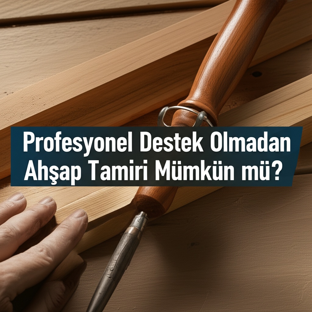 Profesyonel Destek Olmadan Ahşap Tamiri Mümkün mü?